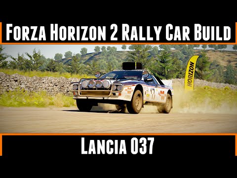 Forza Horizon 2 Rally Car Build Lancia 037