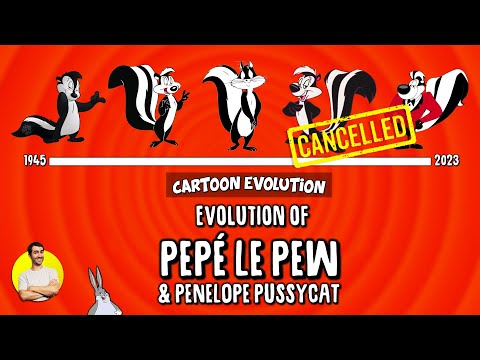 Evolution of PEPÉ LE PEW, The CANCELLED Looney Tune - 78 Years Explained | CARTOON EVOLUTION