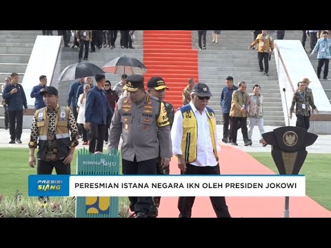 POLDA KALTIM PRESIDEN RESMIKAN ISTANA NEGARA