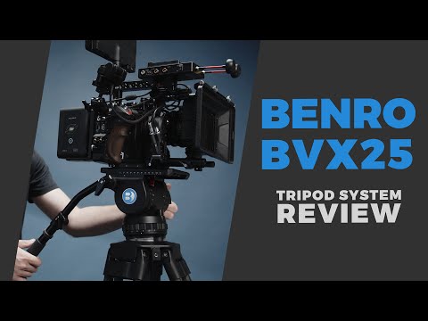Trikojis - Benro VX25+PU60X Profesionali Fotografija ir Vaizdo Įrašymas Juoda video