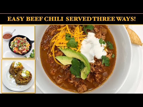 Easy Beef Chili Recipe: Hearty & Filling | Perfect for Weeknight Dinners!