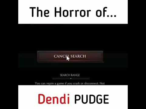 the horror of Dendi PUDGE