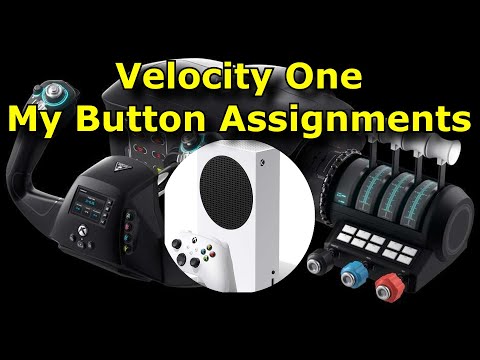 Xbox FS2020: My Velocity One Flight Yoke System Button Mappings & Settings