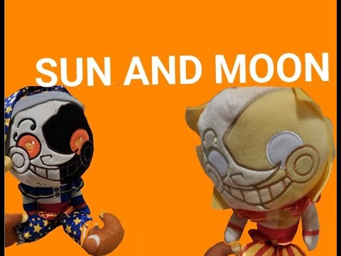 FNAF SECURITY BREACH SUN AND MOON PLUSH UNBOXING AND REVIEW!!!