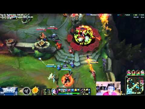 Doublelift and chauster wombo combo