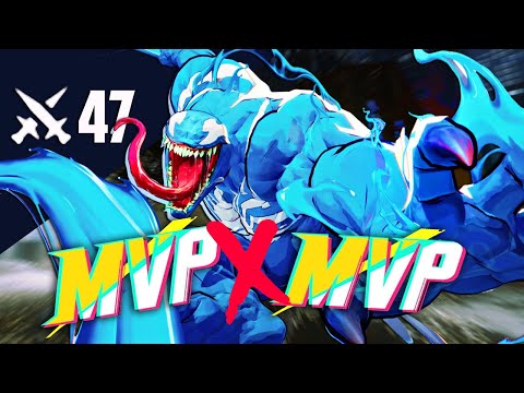 Back To Back MVP as Cyan Venom in Marvel Rivals