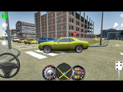 Driving School 2017 | Dodge Challenger - Free Ride | Android Gameplay