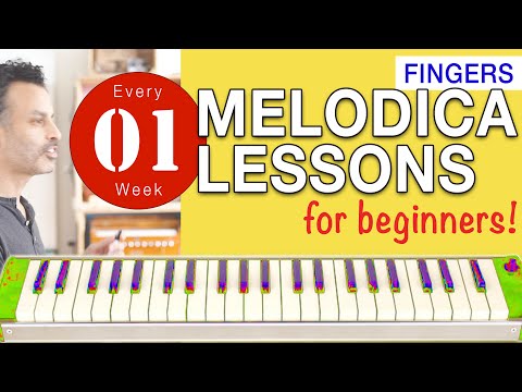 Melodica Lessons for Beginners [01] 'Fingers'