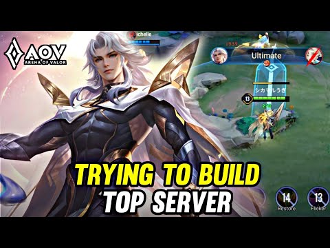 AOV: EDRAS GAMEPLAY | TRYING TOP SERVER EDRAS BUILD - ARENA OF VALOR