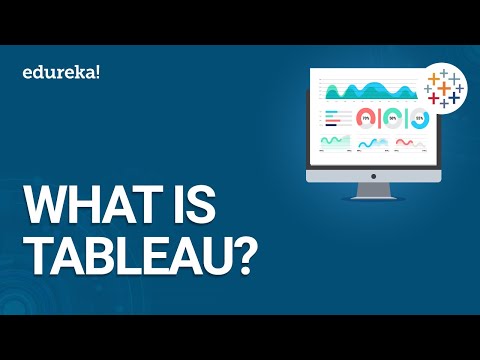 What is Tableau | Getting Started with Tableau | Tableau Certification Online Training | Edureka