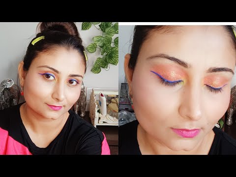 The Sunset Makeup Look 💄💄💄| Using Deestore and Nykaa Sale Products | Disha Shah