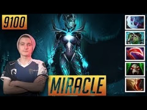 Miracle Phantom Assassin Does not die 9100 MMR Dota 2 HARD Pro Replay #proreplay