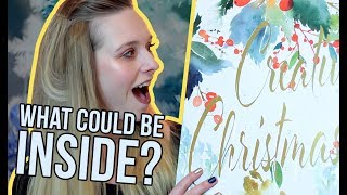ADVENT CALENDAR FILLED WITH WATERCOLORS? What&#39;s INSIDE? | An Artists Advent Part 1 - Sketch With Me!