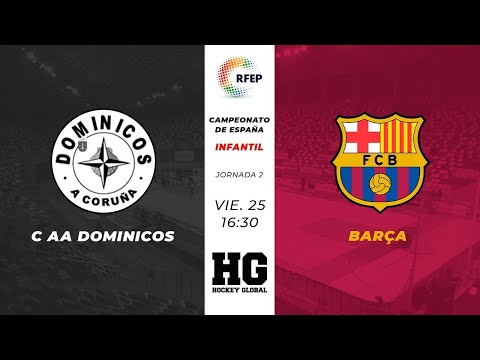 C AA Dominicos - Barça | C. España Infantil - G. B - Jor. 2