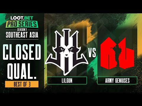 Lilgun vs Army Geniuses Game 1 - Pro Series 7 SEA CQ: Group 2 w/ MLP & johnxfire