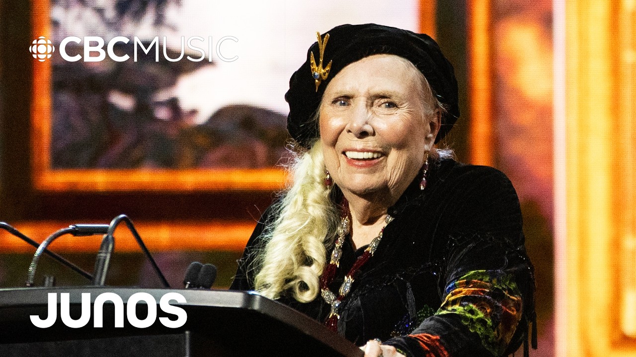 Joni Mitchell receives Lifetime Achievement Award | 2026 Juno Awards - YouTube