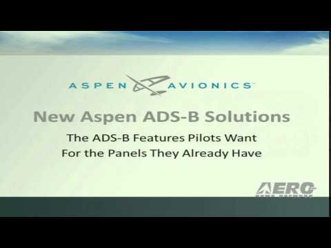 Aero-TV: Aspen Avionics - AEA's 2013 New Product Introductions