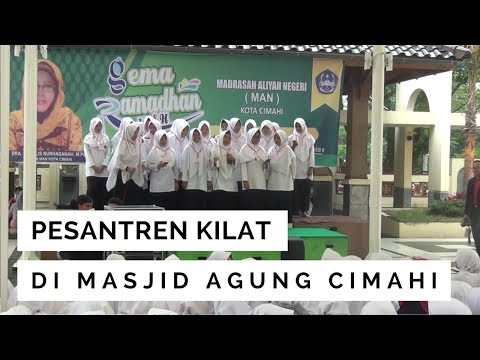 NET JABAR – PESANTREN KILAT DI MASJID AGUNG CIMAHI