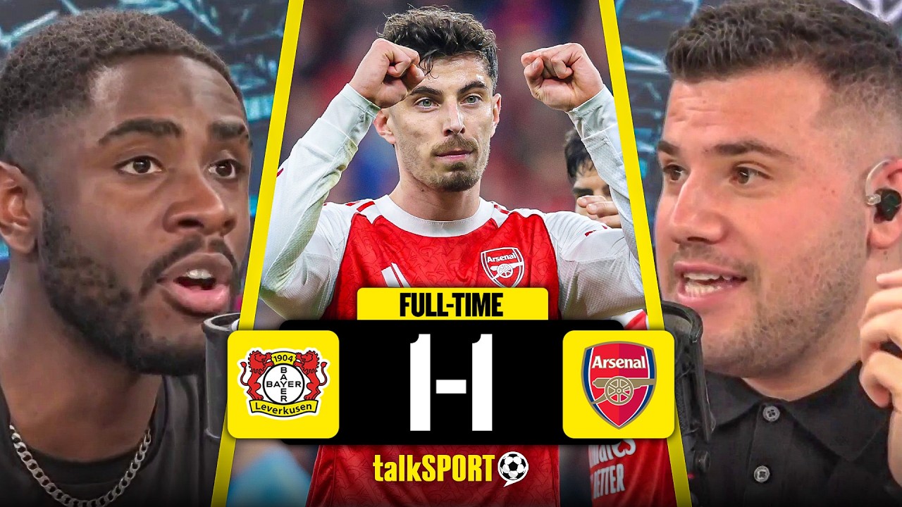 "HOW IS THAT A PENALTY?" Full-Time REACTION as Arsenal score LATE Against Leverkusen!