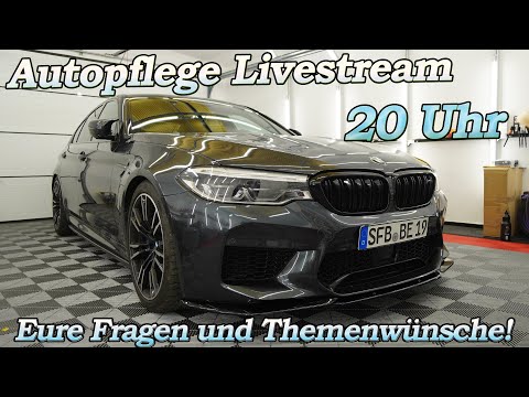 LIVESTREAM Autopflege Live 20:00 mit euren Fragen und Themen mit Andreas und Sebastian