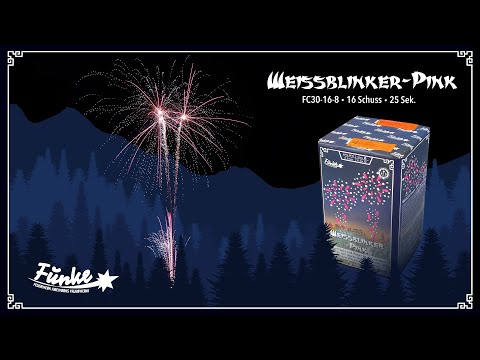 Cakebox 16Sh 30mm - "Weissblinker-Pink" [Batch 2020]