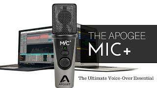 Video thumbnail for The Apogee MIC+  The Ultimate Voice-Over Essential by Earl Hall Studio