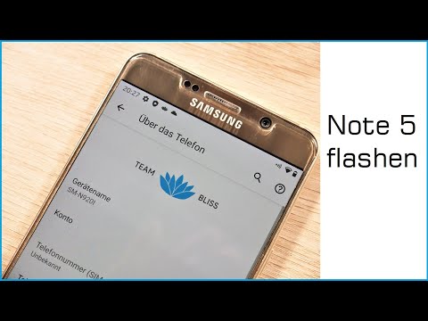 Tutorial: Android 10 Rom (Blissrom) auf Samsung Galaxy Note 5 & 4 & 3 flashen + TWRP flashen (Odin)