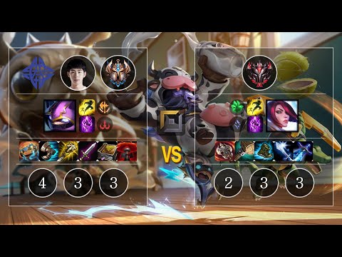 ES Xiaobai Kennen vs Fiora Top - KR Challenger Patch 10.11