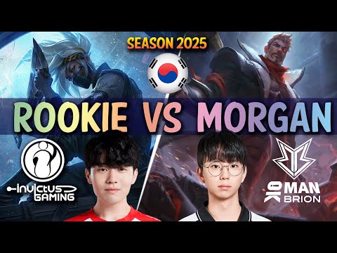 IG Rookie vs BRO Morgan - Rookie AKALI vs Morgan JAYCE Mid - Patch 15.5 KR Ranked | lolrec