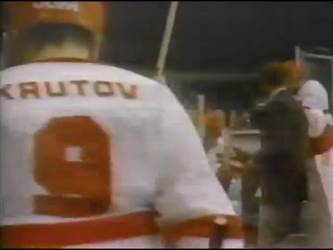 1984 Winter Olympics in Sarajevo, Yugoslavia: Team USSR vs Team Canada Hockey