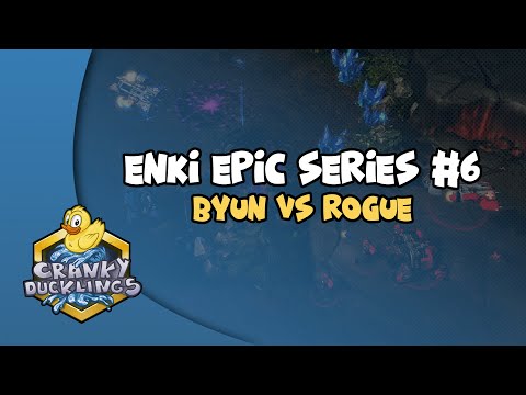 Rogue vs ByuN - ZvT | Enki Epic Series #6 | StarCraft Evolution Mod Best of 9 ShowMatch