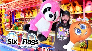 Peachy Carnival Game Wins at Six Flags Over Georgia!