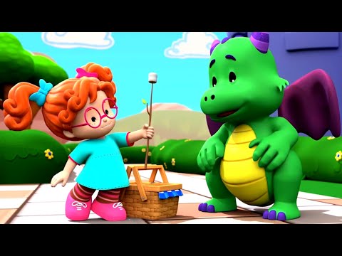 Fisher Price Little People ⭐ Picnic with a Dragon ⭐New Season! ⭐Full Episodes HD ⭐Cartoons for Kids - Kids TV Series, Kingdom Kids Zone - Little People - Fisher Price