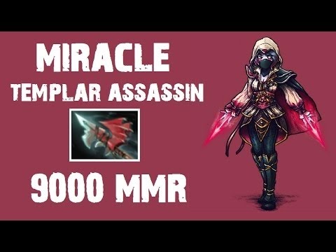 Miracle Templar Assassin Hurricane Pike - Ranked Gameplay Dota 2