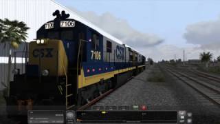 Train Simulator 2017 - [CSX C30-7] Sandbaggin' - 4K UHD