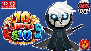eSHOP SALE ALERT! TOP 10 UNDER $10 Nintendo Switch & Switch 2 Budget Game Deals 2026 Up to 90% OFF