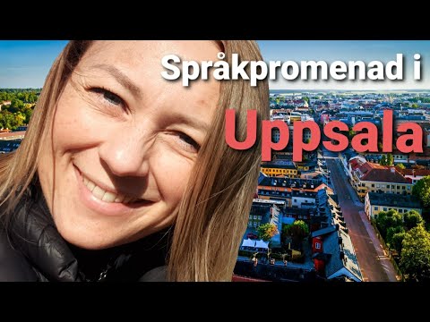 Språkpromenad i Uppsala - 6 november ✅ med undertexter 😃
