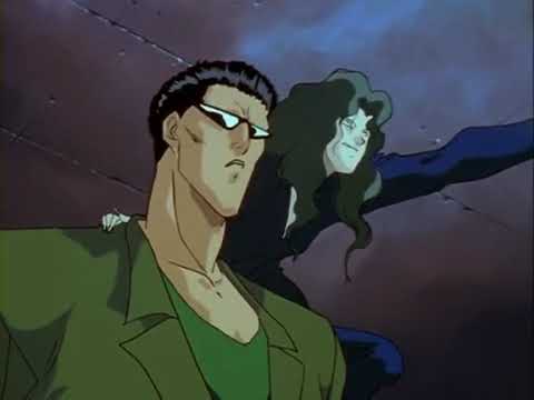 Toguro makes Yukina cry [Yu Yu Hakusho - Toguro Brothers]