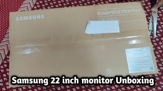 Download lagu Samsung 22 inch S3 Flat monitor | Samsung Essential Monitor Unboxing mp3