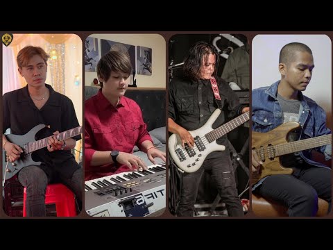 ឯណាទៅស្នេហ៍ខ្ញុំ(ប្រគុំ4នាក់រួមគ្នា)ពីរោះប្លែក Guitar Solo.Guitar Bass.Organ.Tola Solo