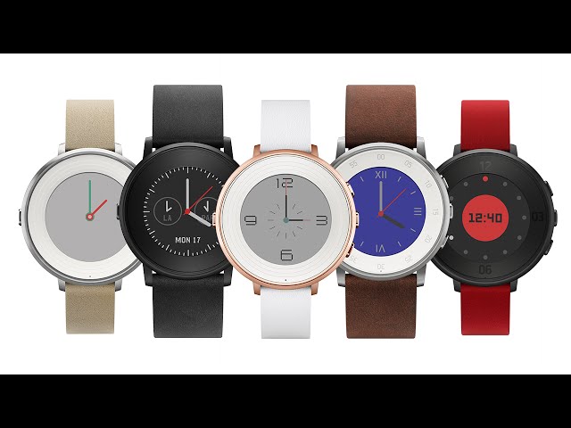 Video Teaser für Meet the Lightest & Thinnest Smartwatch: Pebble Time Round