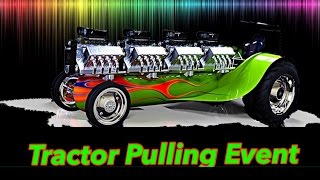 preview picture of video 'FORMULA ONE CARS IN TRACTOR PULLING EVENT'