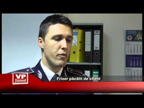 Frizer păcălit de client