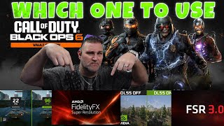 NVIDIA DLSS  or AMD FSR for BLACK OPS 6 @4k?
