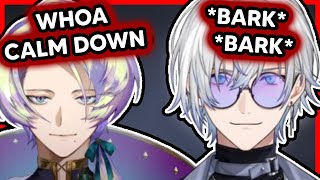 Kaelix barked at Claude on his first interaction 【NIJISANJI EN】