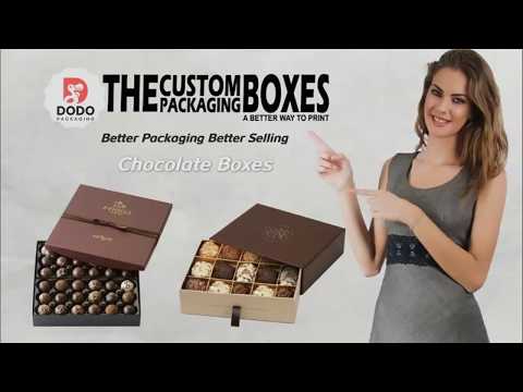 Custom Chocolate Boxes | Custom Truffle Boxes Wholesale | Dodo Packaging!