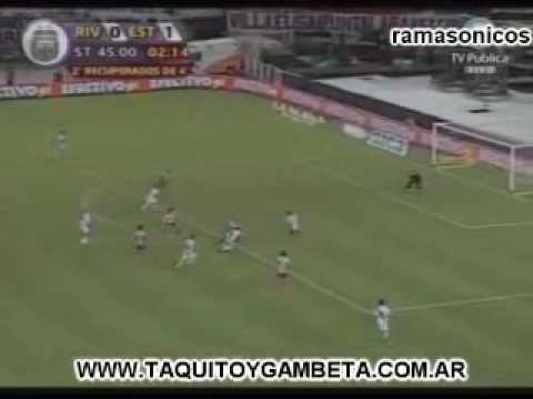 River 1  Estudiantes 1 Apertura 2009 Los goles