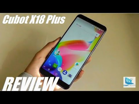 REVIEW: Cubot X18 Plus - Stock Android 8.0 Phablet!