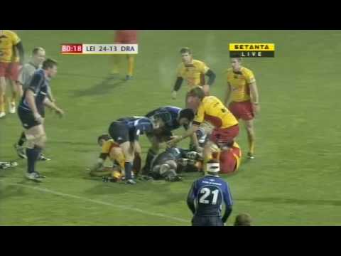 Rocky Elsom scores against The Dragons