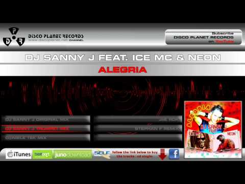 Dj Sanny J feat. Ice Mc & Neon - Alegria  (Dj Sanny J Trumpet Mix Edit)